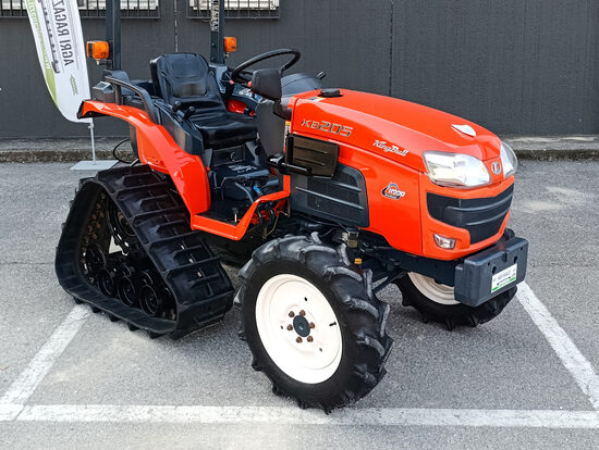 Kubota KB 205 Semi Cingolato Trattore - 504 Ore di Lavoro, Arco di Protezione, Attacco 3 Punti, In Condizioni Come Nuovo, Con Garanzia